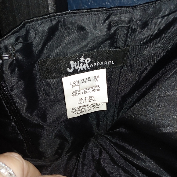 Jump Apparel Prom/Formal Dress 3/4.  X12 - Picture 3 of 5